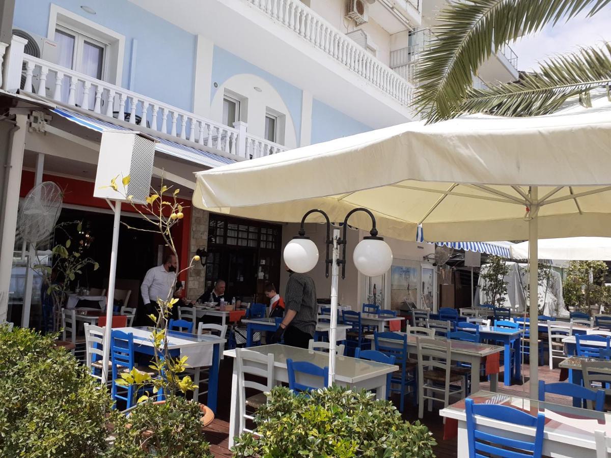 Hotel Zografos Paralía Exteriör bild